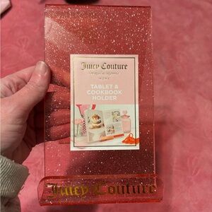 Juicy Couture Sparkling Pink Tablet or Book Holder